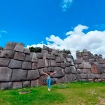 Vista de Sacsayhuaman durante el City Tour en Cusco.