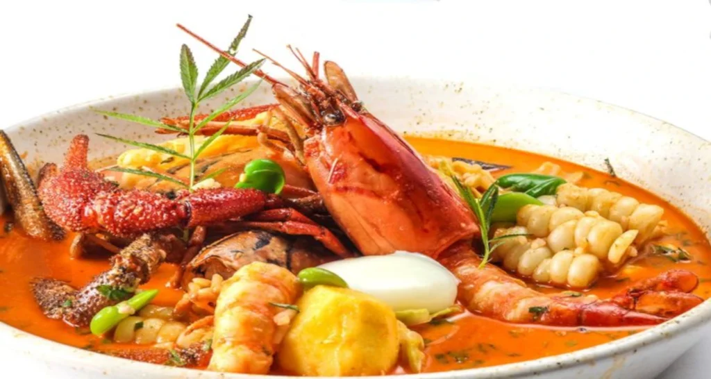 Chupe de camarones