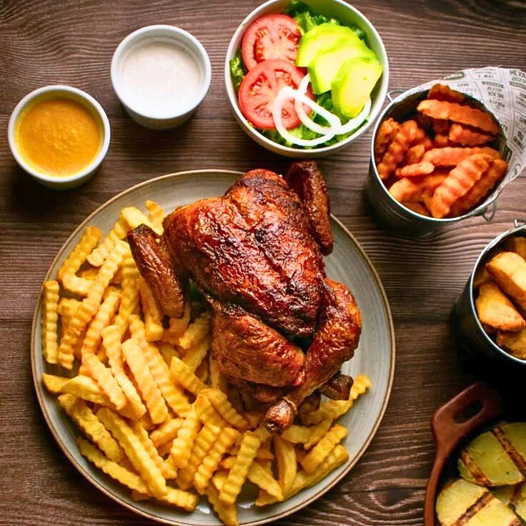 pollo a la braza